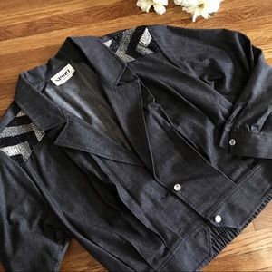 vintage Beaded rhinestone ✨ bomber jacket 80s 90s